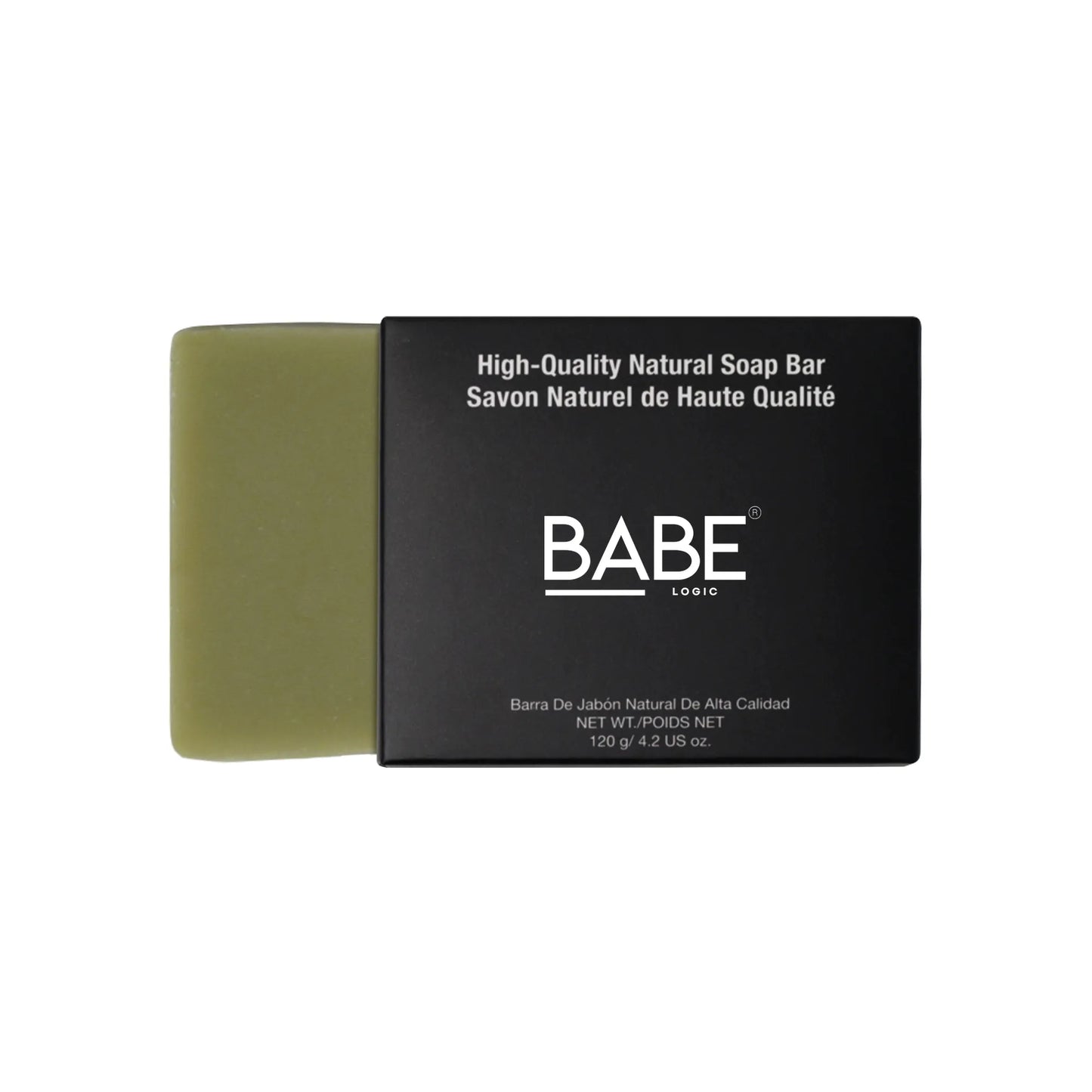 High-quality natural soap bar with packaging, 4.2 oz.