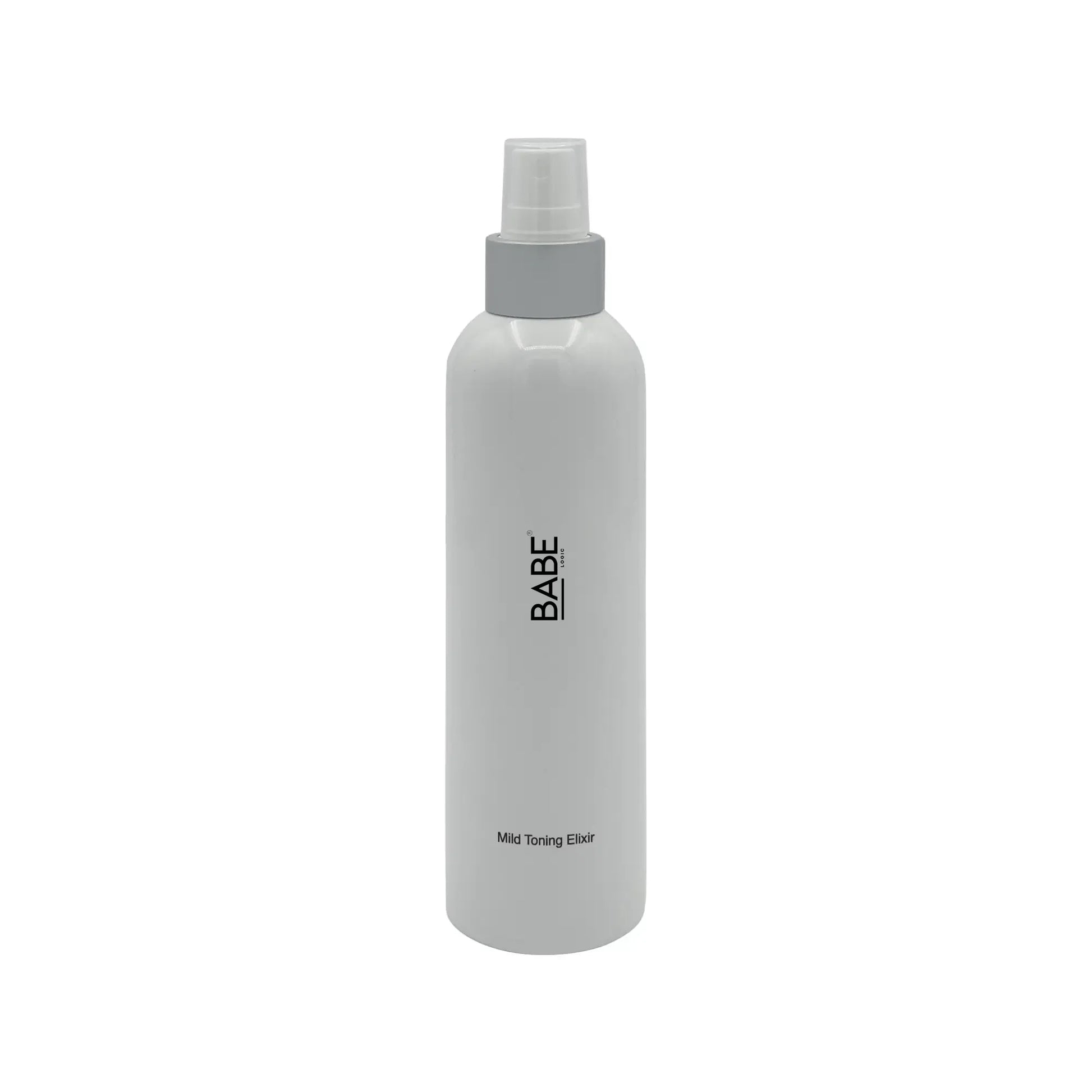 Mild Toning Elixir bottle with refreshing toner to balance and prep skin, ideal for all skin types.