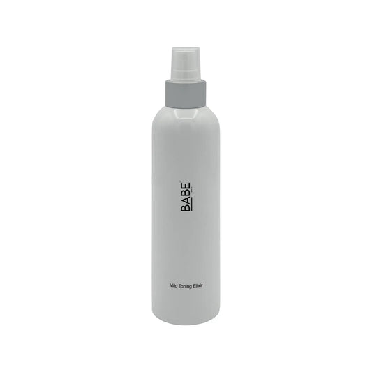 Mild Toning Elixir bottle with refreshing toner to balance and prep skin, ideal for all skin types.