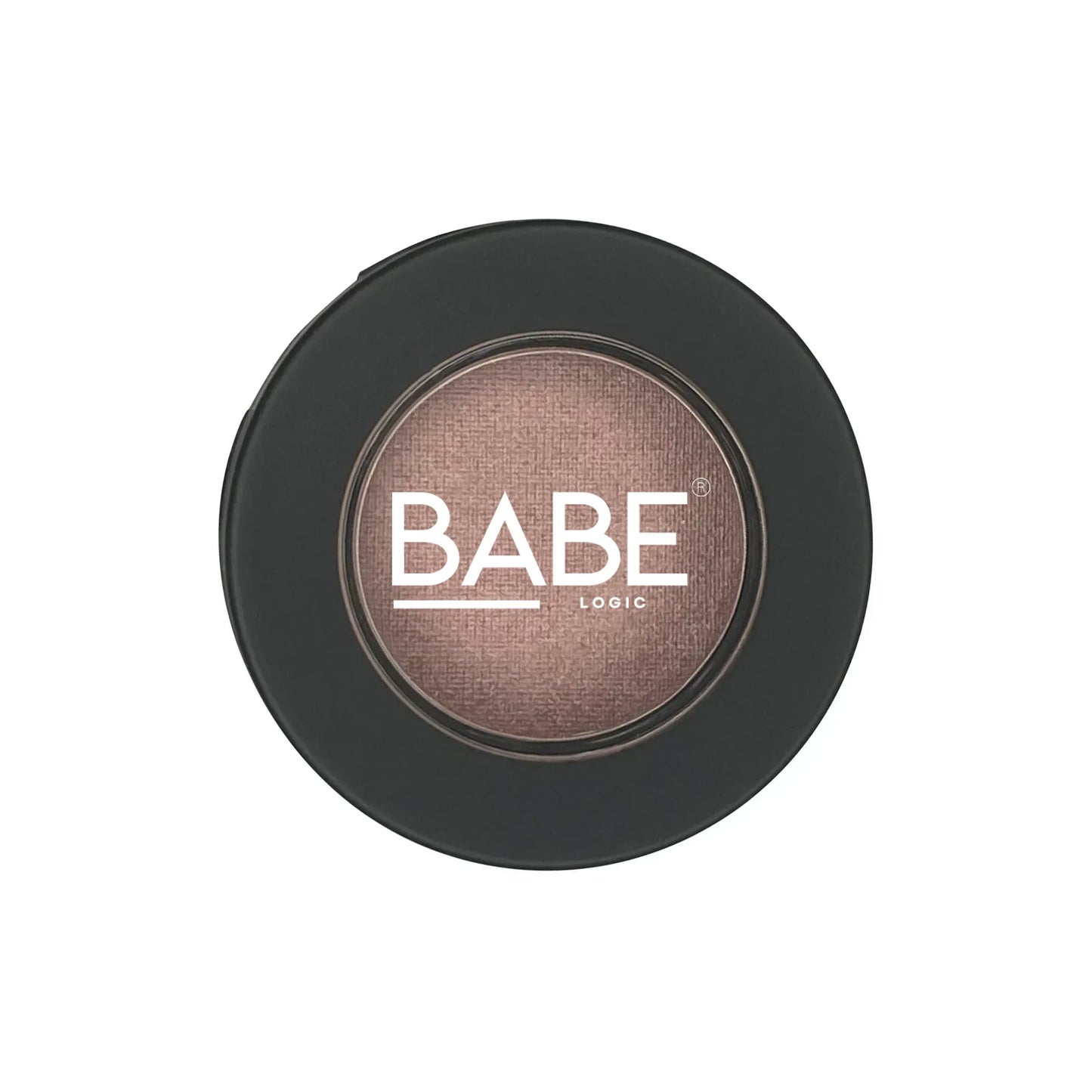 Single Pan Eyeshadow in circular black compact