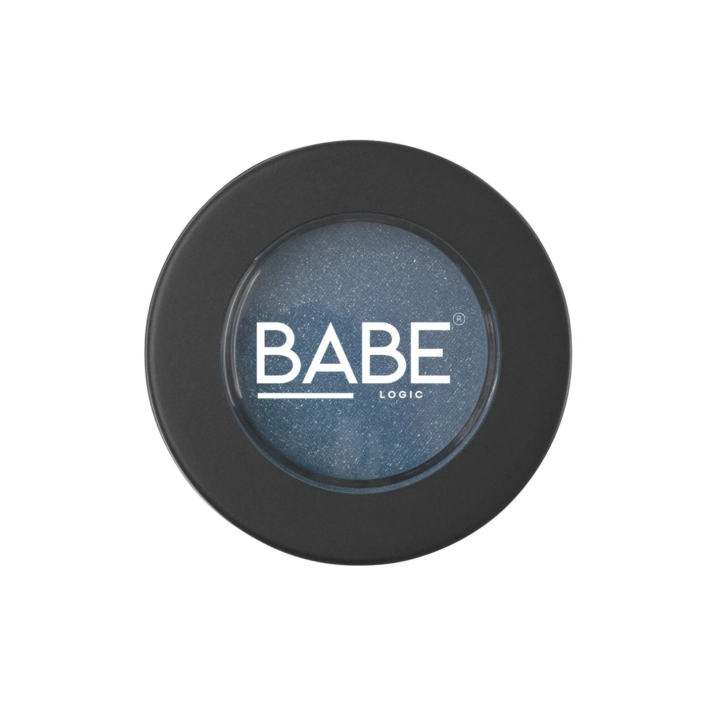 Talc-free single pan eyeshadow in a sleek black case, designed for versatile, long-lasting eye looks.