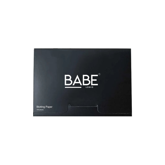 Touch-up Blotting Papers in black packaging for oil absorption and makeup refresh.