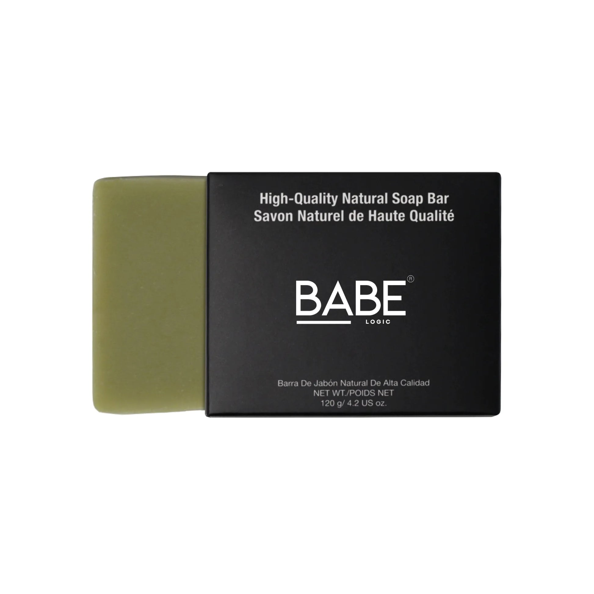High-quality natural soap bar with packaging, 4.2 oz.