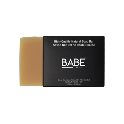 High-quality natural soap bar with packaging, featuring skin-nourishing ingredients for cleansing and moisturizing.
