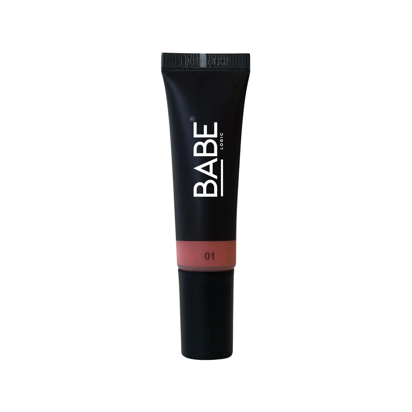 Liquid blush tube for a natural, flawless glow.