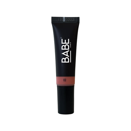 Liquid blush tube offering flawless shades for a natural glow.