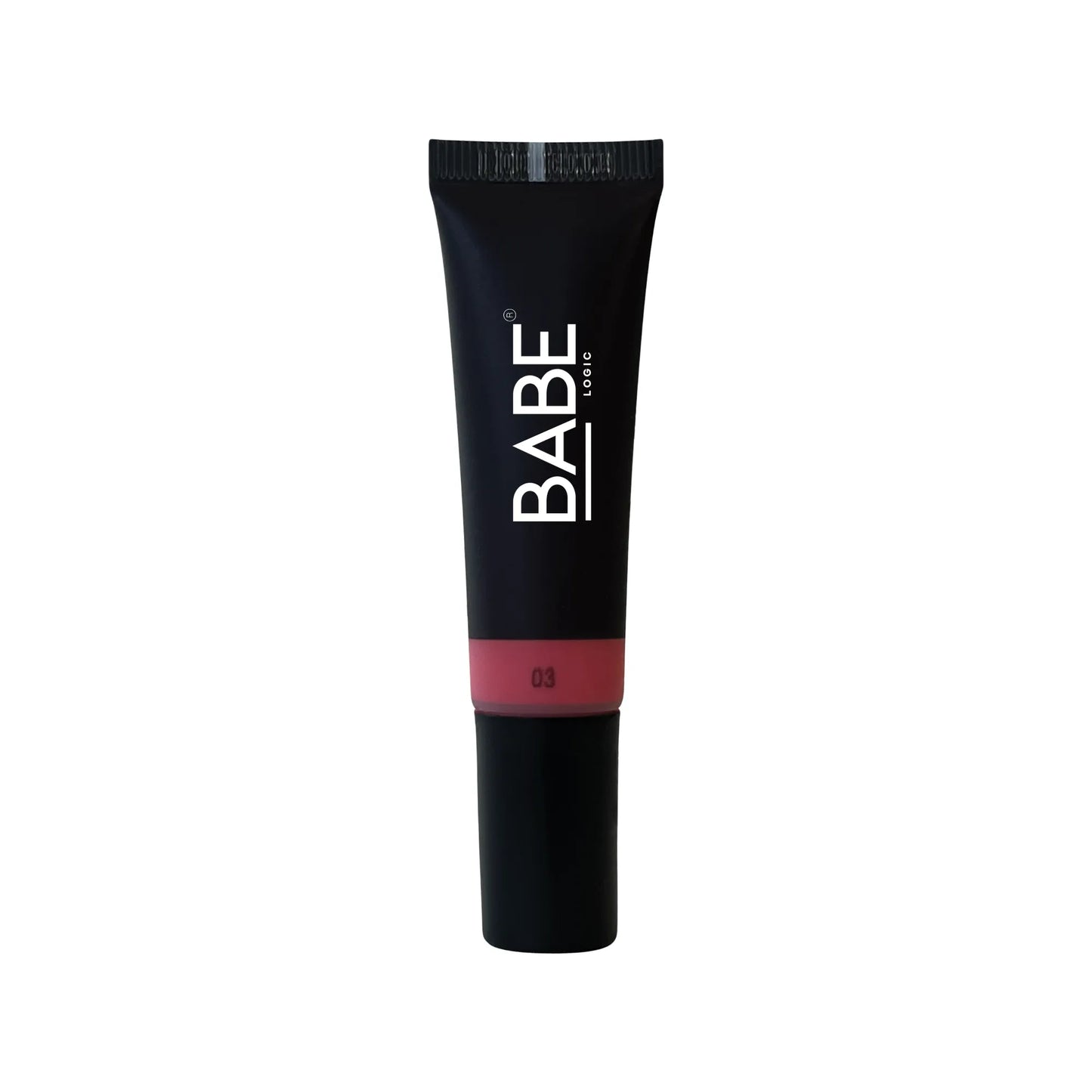 Liquid blush tube with blendable formula for a natural glow.
