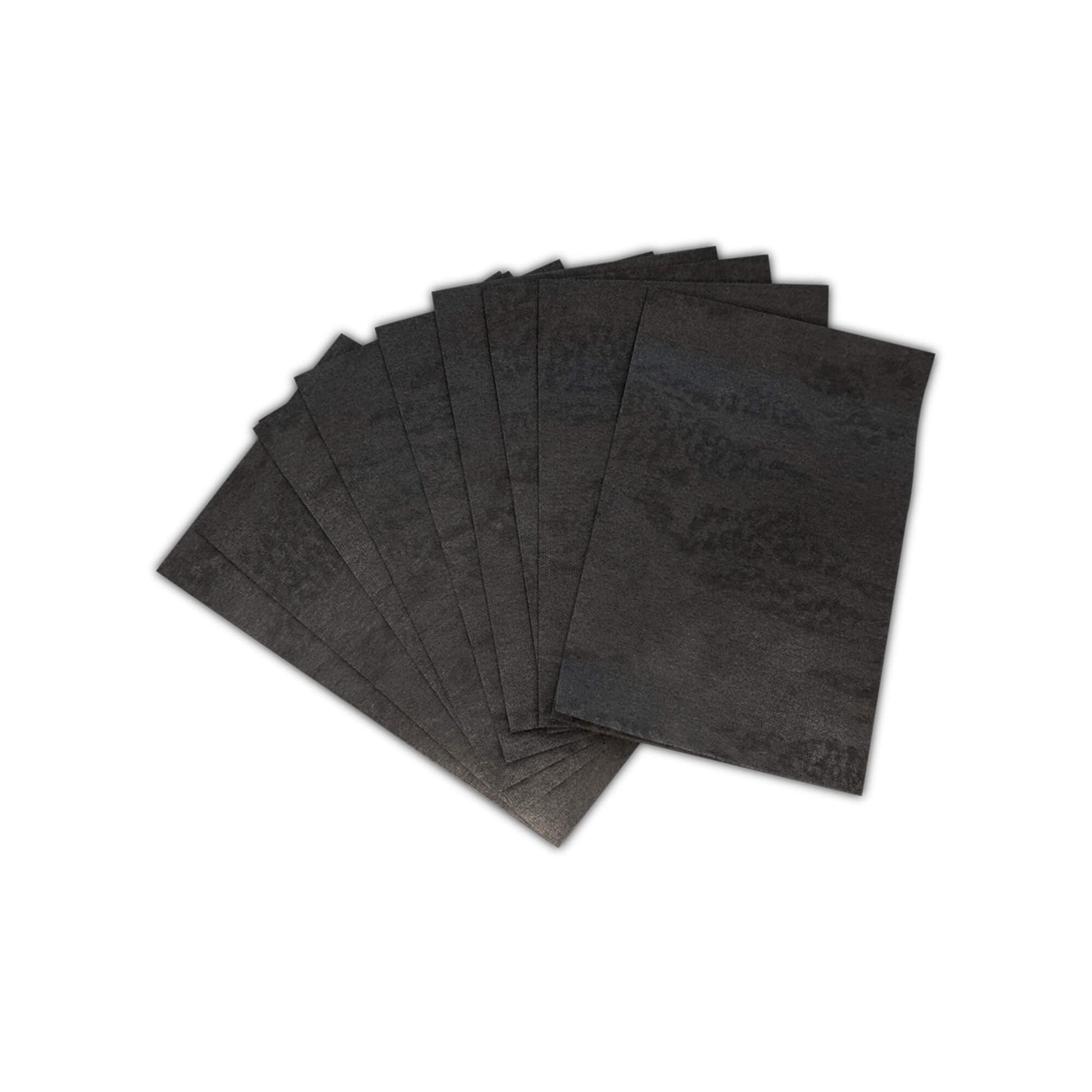 Touch-up blotting papers for oil absorption and shine control.