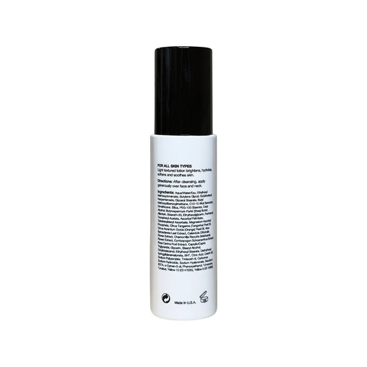 Vitamin C Lotion bottle with skincare benefits and ingredient list.