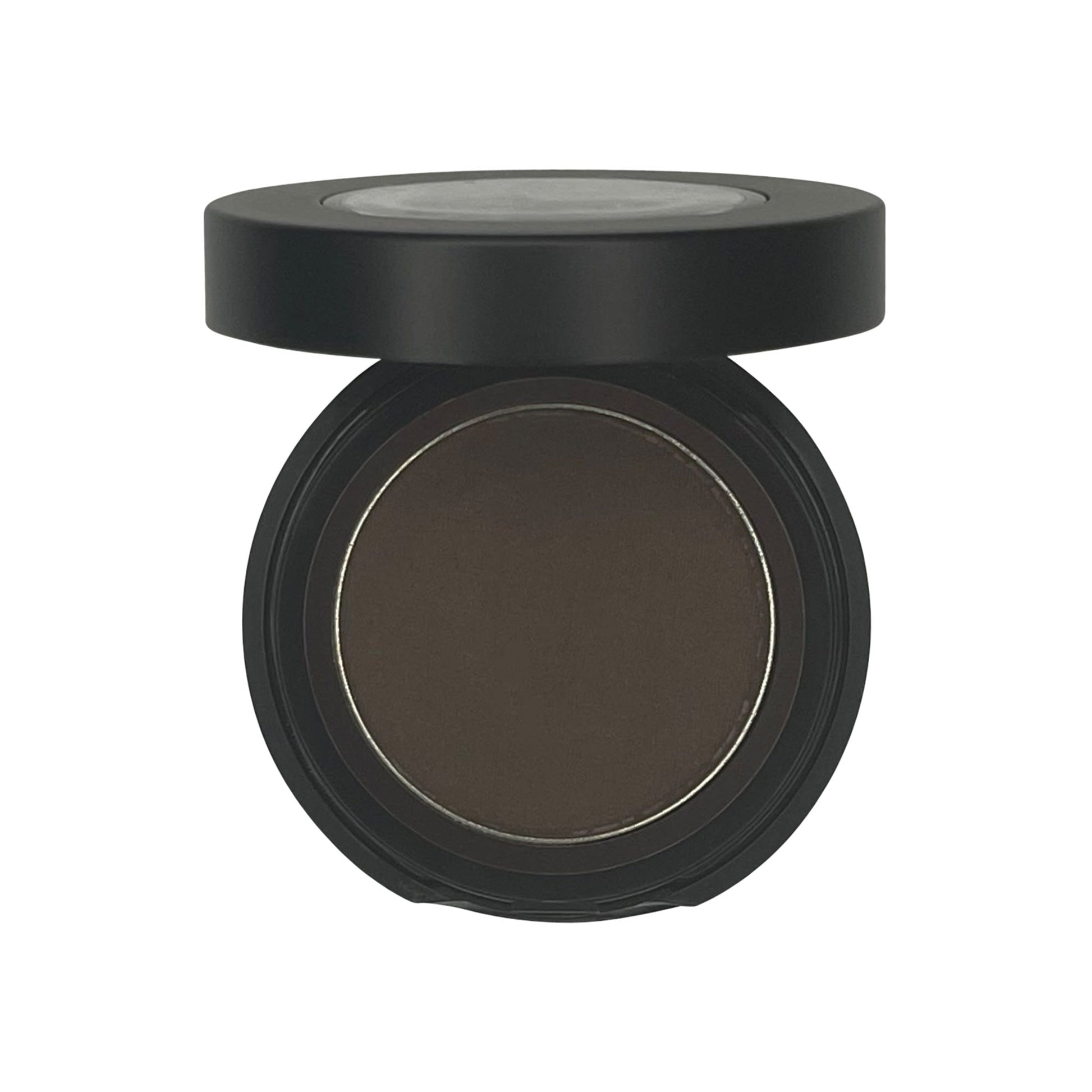 Talc-free single pan eyeshadow in a compact case, versatile and blendable for custom eye looks.